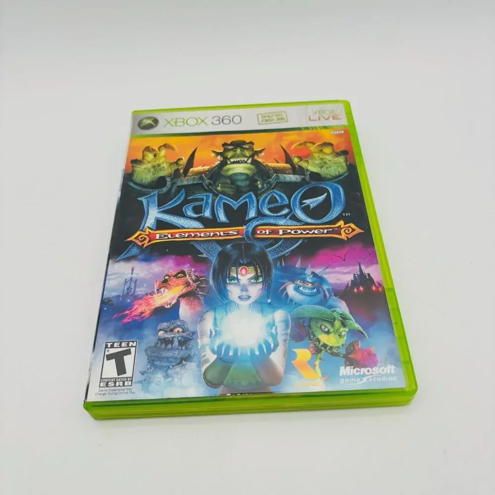 Kameo: Elements of Power (Microsoft Xbox 360, 2005) Complete Tested Working CIB